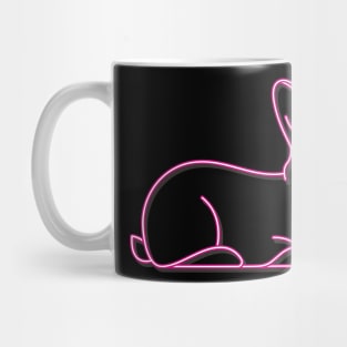 Neon Rabbit Mug